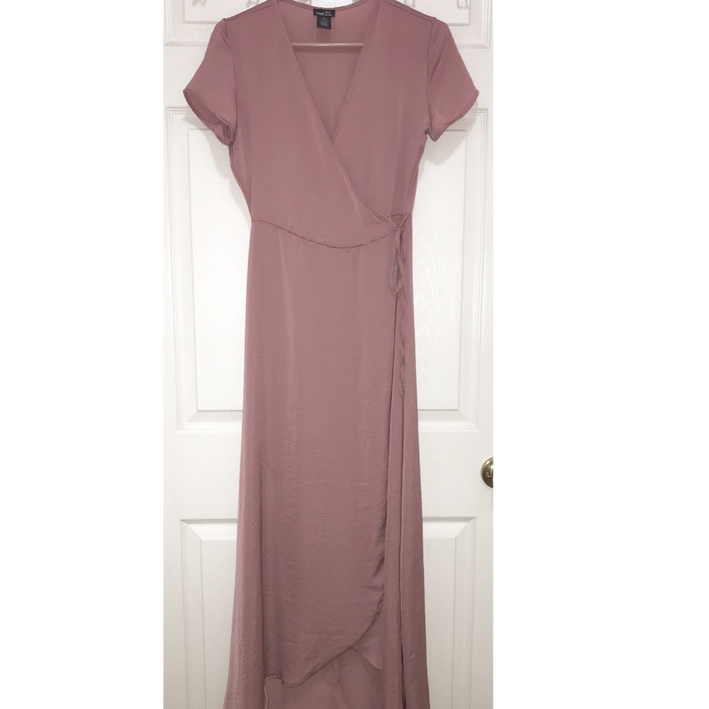 Long silky Dress